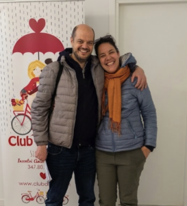 Testimonianza originale di Elena<br>e Alberto